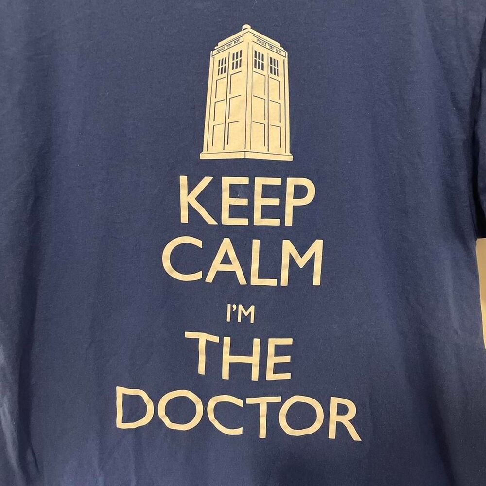 Dr Who TARDIS Blue T-shirt